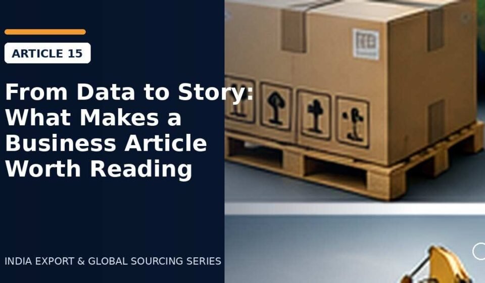 From Data to Story: What Makes a Business Article Worth Reading